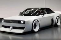 Audi GT50 Concept: el mejor homenaje al motor de cinco cilindros