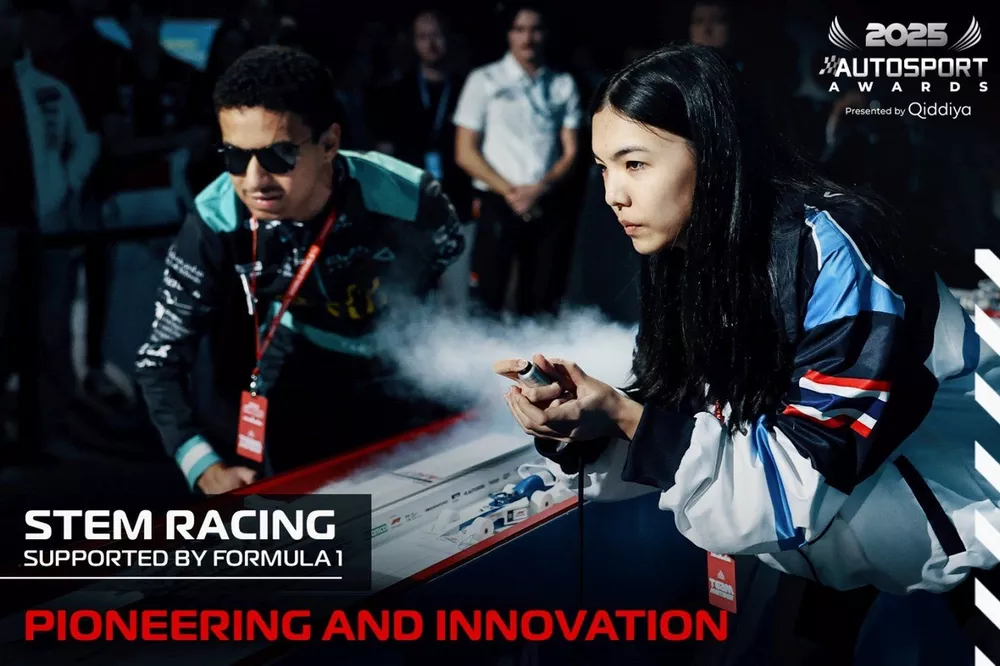 STEM Racing Graphic