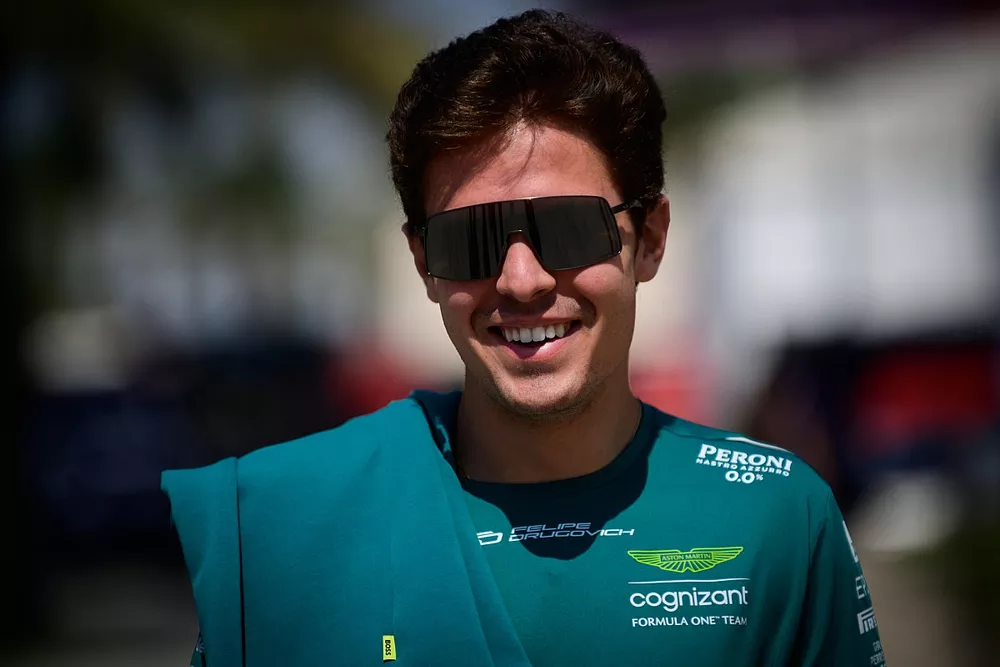 Felipe Drugovich, Reserve driver Aston Martin Racing