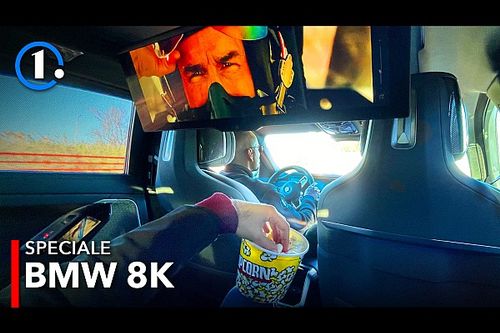 Abbiamo guardato un film in 8K... a 130 km/h