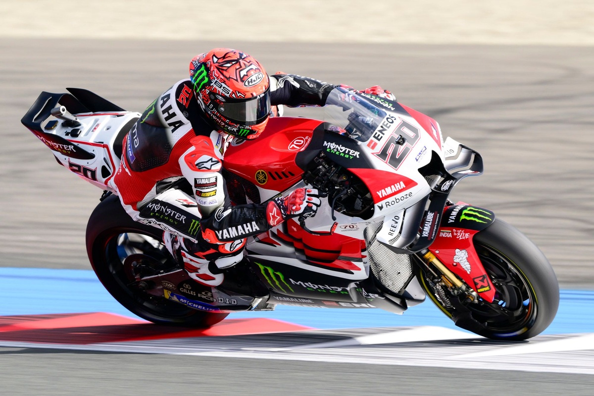 MotoGP | Quartararo: "Nei primi giri sembrava di guidare sul bagnato"