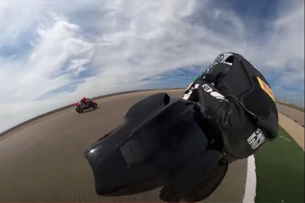 Marc Márquez, test Alcarrás