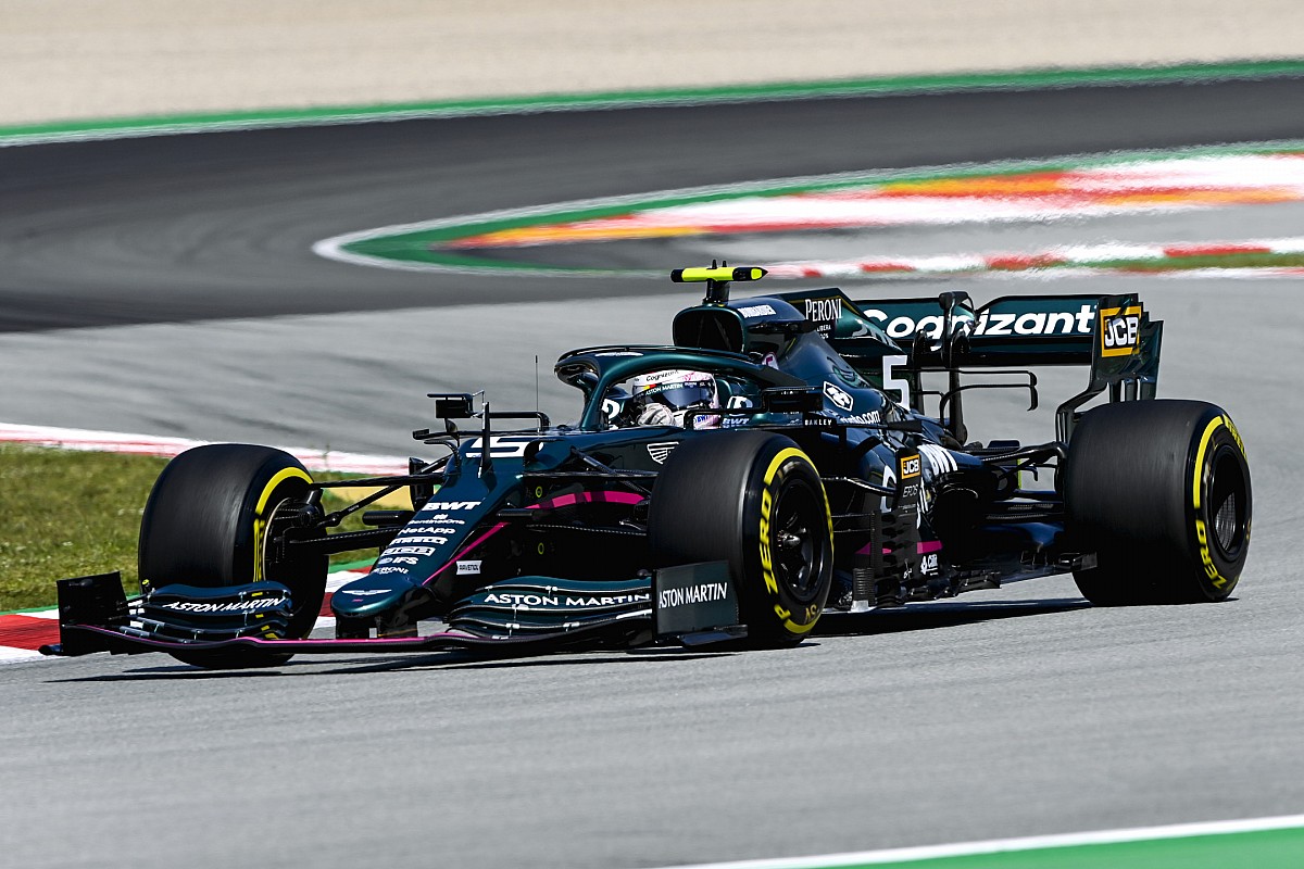 Vettel, más cómodo con el Aston Martin tras las actualizaciones