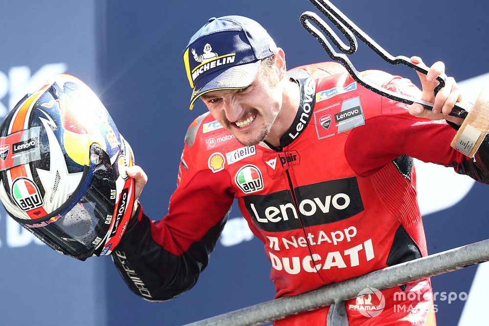 Race winner Jack Miller, Ducati Team