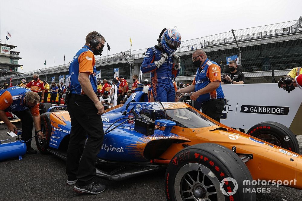 Dixon didn’t want to know trim level before “hairy” pole run