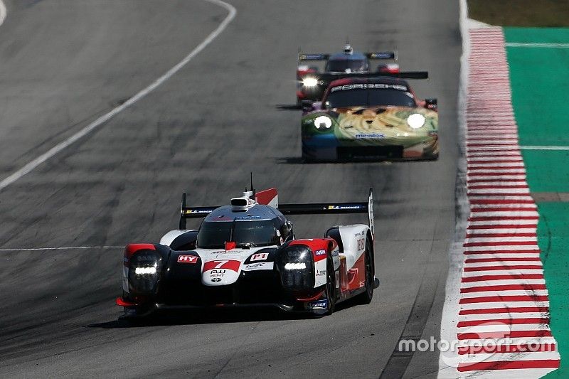 #7 Toyota Gazoo Racing Toyota TS050 - Hybrid: Mike Conway, Kamui Kobayashi, Jose Maria Lopez  