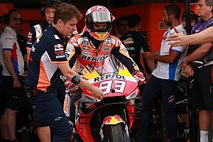 Honda bosses left "angry" with Marquez risk-taking