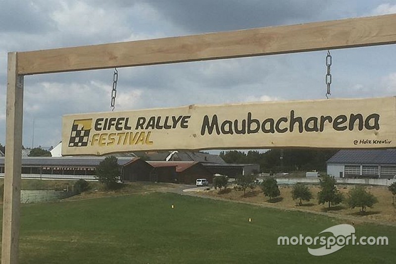 Wypadek z udziałem kibiców na Eifel Rallye