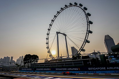 Lees terug: Leclerc ook in Singapore de snelste