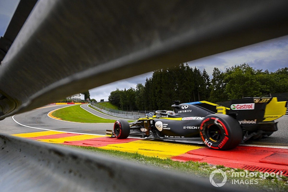 F1 fotogallery: le prime libere del GP del Belgio a Spa