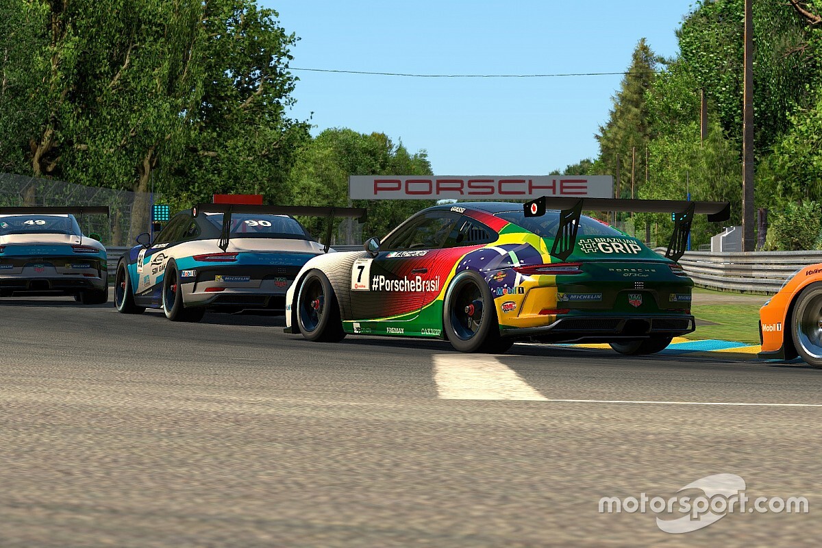 Jeff Giassi acelera na penúltima etapa da Porsche TAG Heuer Esports Supercup em Le Mans