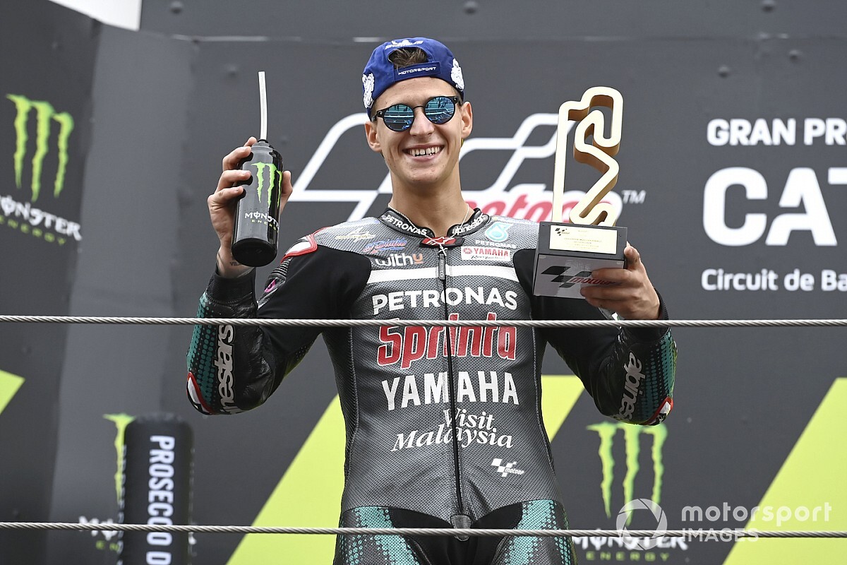 MotoGP Katalonya: Quartararo kazandı, Dovizioso ve Rossi kaza yaptı!