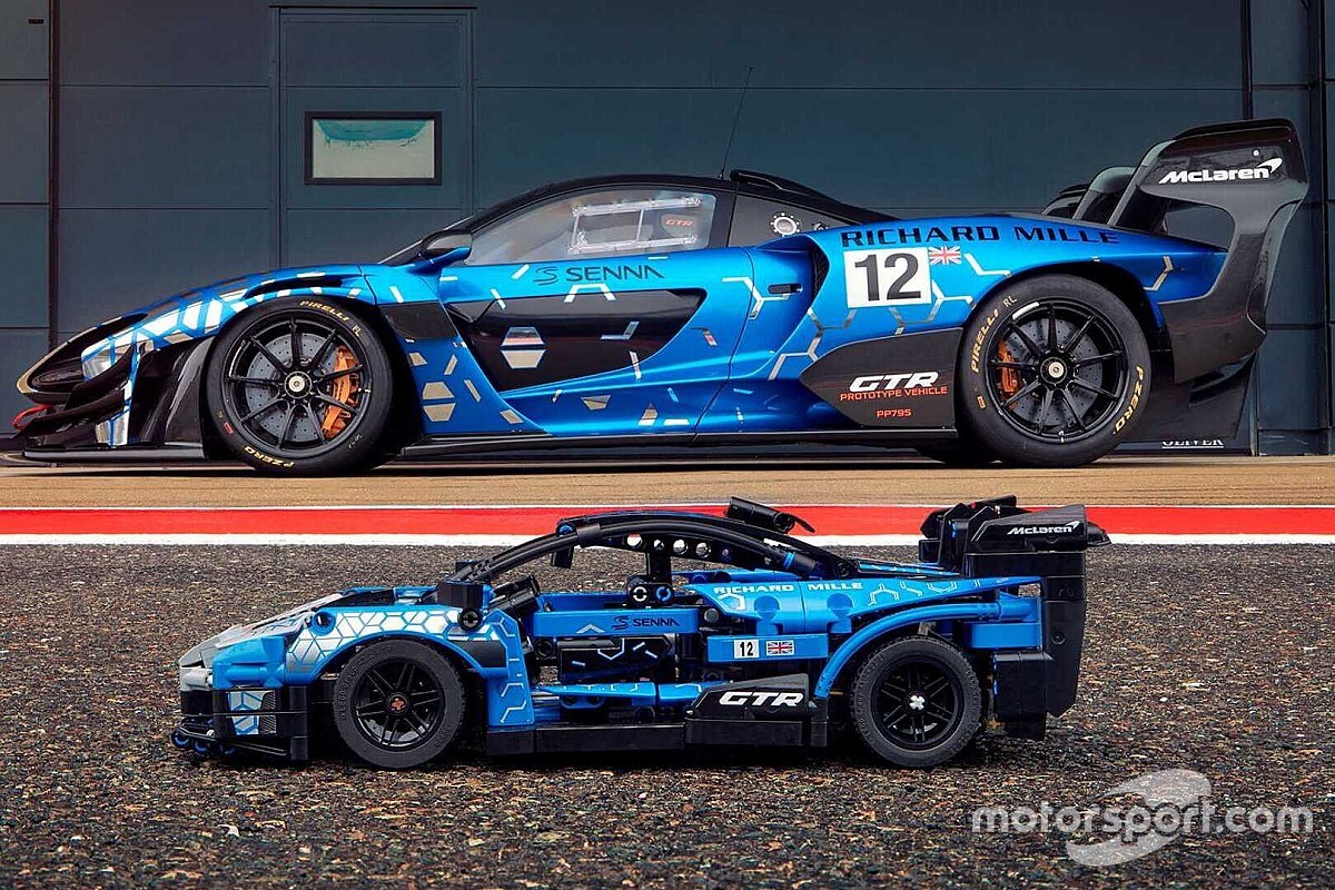 Así luce el genial McLaren Senna GTR de Lego Technic