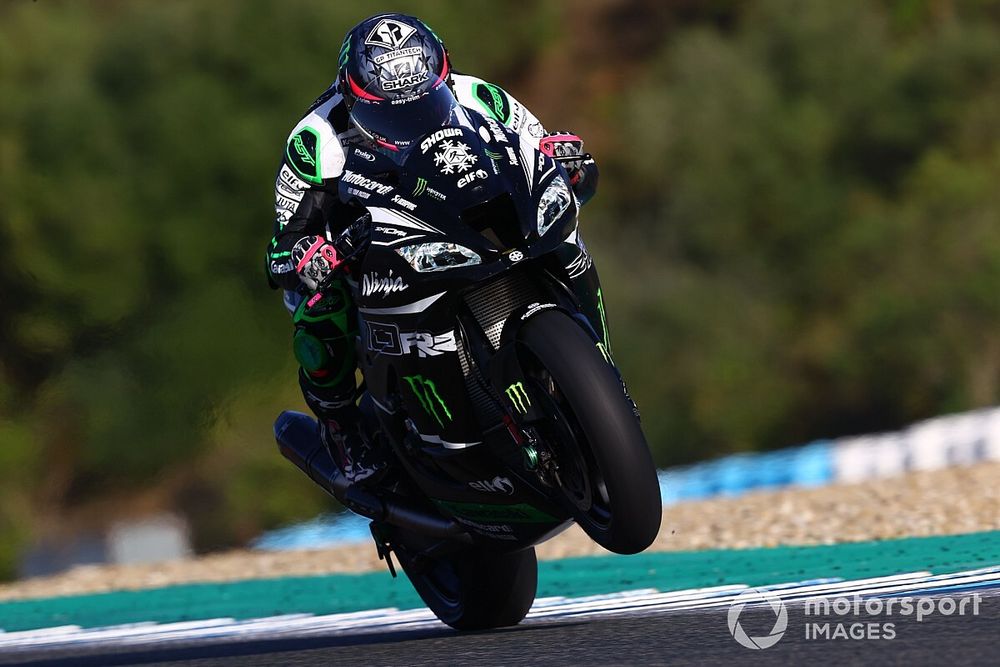 Kawasaki sorride: Lowes è finalmente tornato in moto