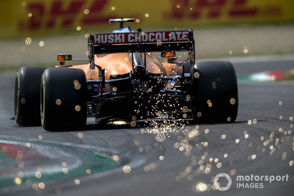 Las mejores fotos del emocionante sábado de F1 en Imola