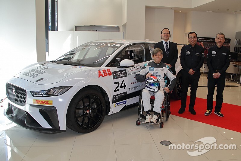 青木拓磨がJAGUAR I-PACE eTROPHYに参戦! “横浜チーム”がフォーミュラE誘致に向け始動