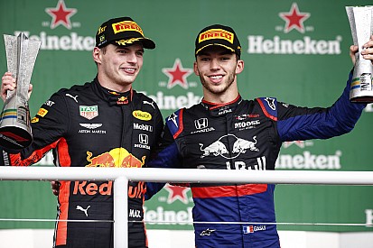 Gasly's podium finish "Incredible", says Verstappen