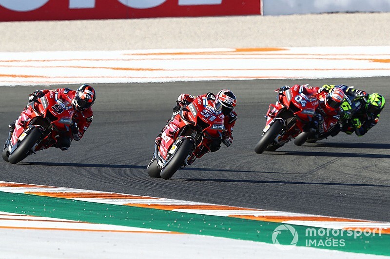 La parrilla del GP de Valencia 2019 de MotoGP, en imágenes