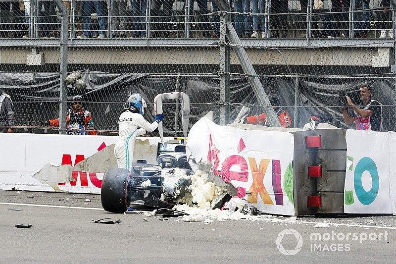 FIA изменит конфигурацию барьеров после аварии Боттаса