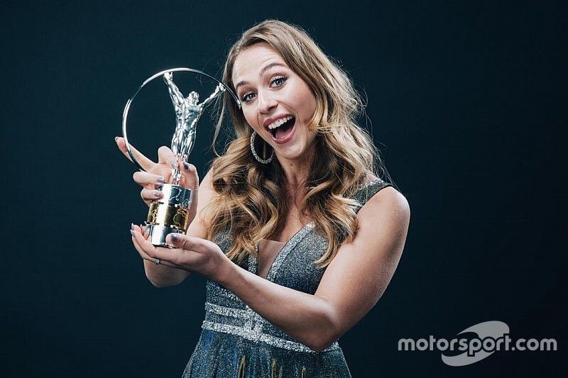 Sophia Floersch, ganadora del premio Regreso del Año en los Laureus 2020