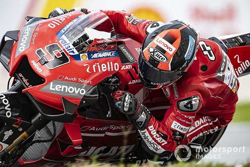 Petrucci: "Ducati trabaja día y noche en la moto del año que viene"