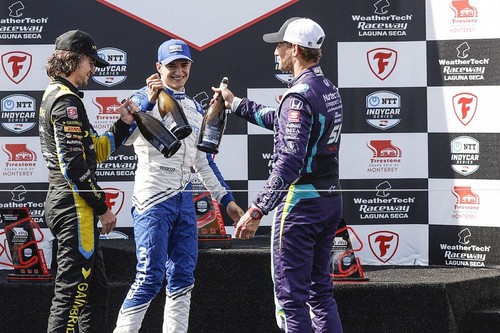 Grosjean, Palou thank Coyne for IndyCar debut chances