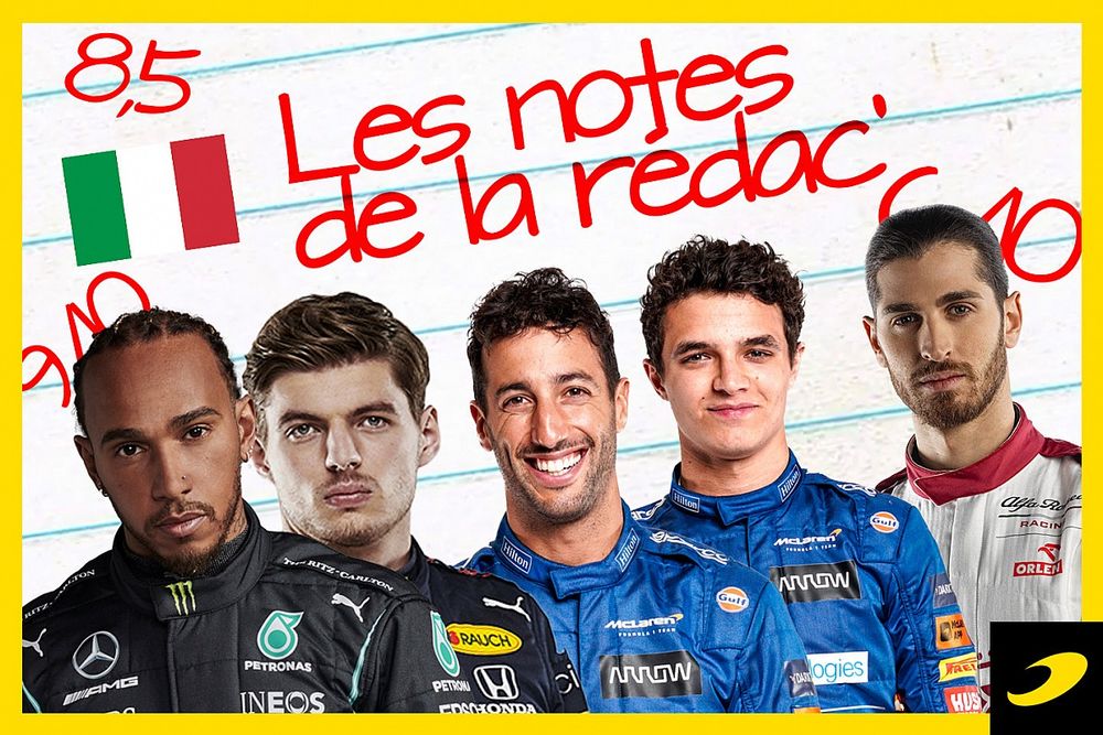 Les notes du Grand Prix d'Italie 2021