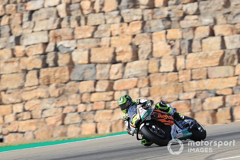 Crutchlow rapste in derde training GP Aragon, Yamaha’s naar Q1
