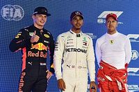 La parrilla de salida del GP de Singapur