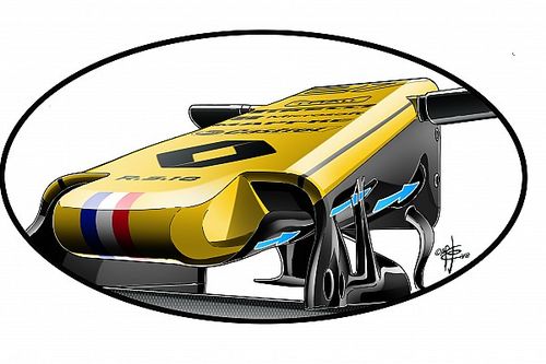 Formel-1-Technik: Der neue S-Schacht von Renault
