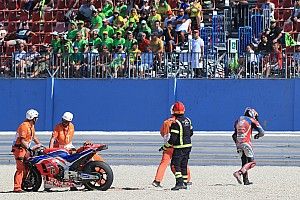 Bradl-Sturz in Misano: "Fetzen aus Vorderreifen weggeflogen"