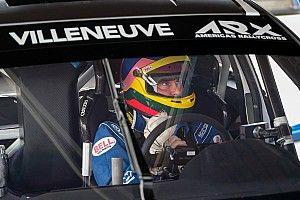 Jacques Villeneuve tests his ARX Rallycross Subaru