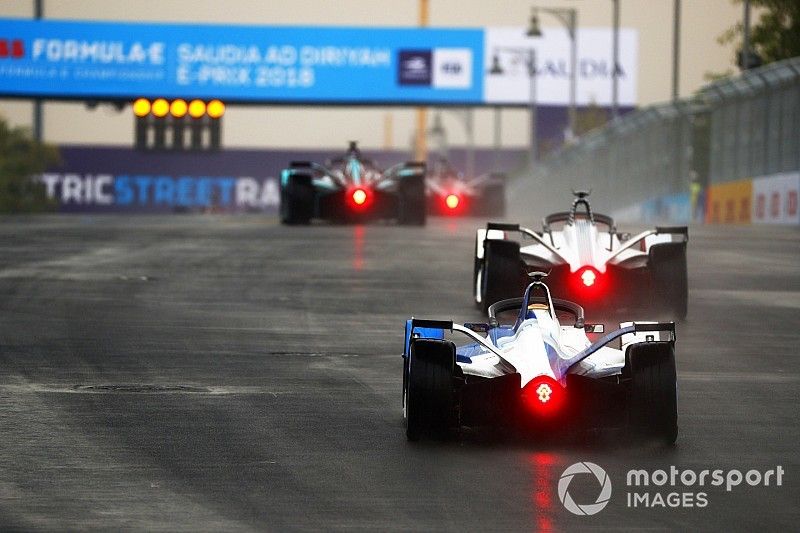 La grille de départ de l'E-Prix d'Ad Diriyah