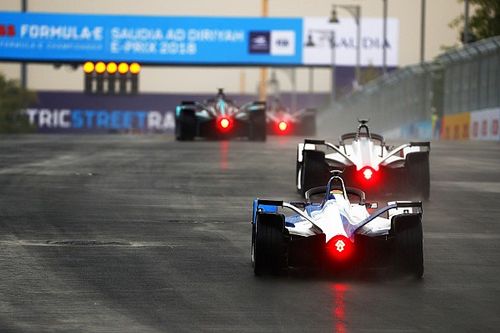 La grille de départ de l'E-Prix d'Ad Diriyah