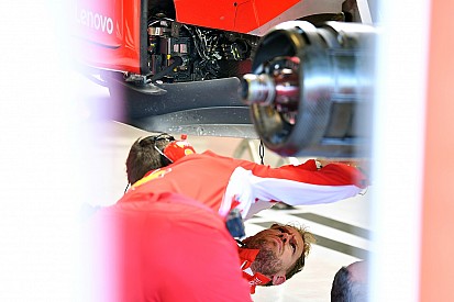 Vettel a abîmé sa Ferrari dans un accident