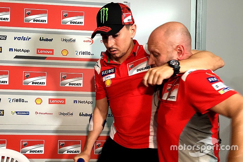 Ducati assume responsabilidade pela queda de Lorenzo
