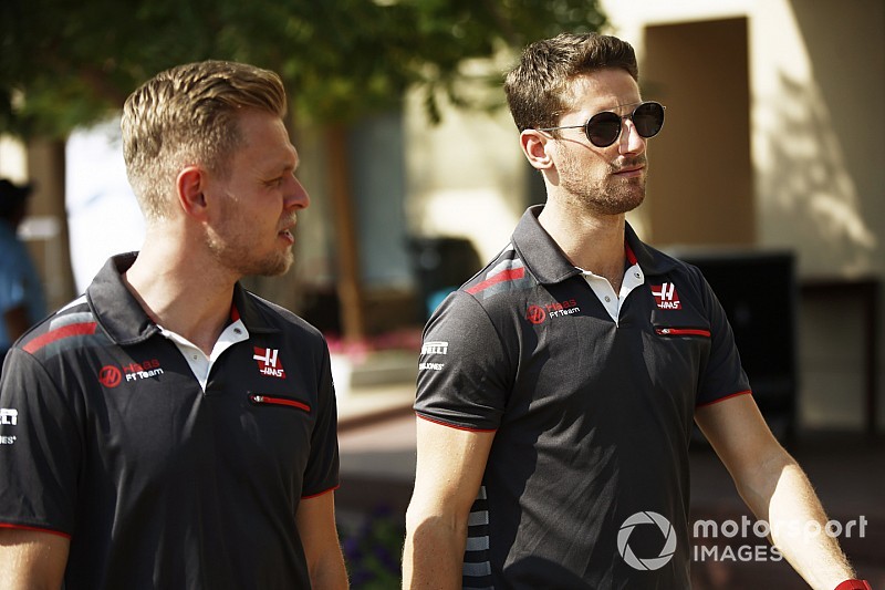 Magnussen: Grosjean, Button'dan daha hızlı