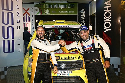 Suzuki campione d'Italia Cross Country con Codecà e Lorenzi che vincono la Baja Il Nido dell'Aquila