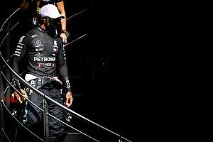 Hamilton: "Nunca vi tanto calor en España, es matador"
