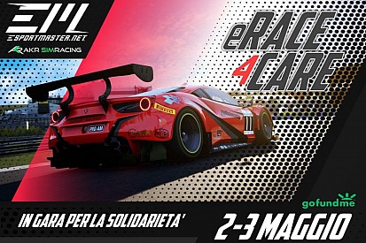 Livestream eRace 4 Care: tanti campioni per la gara di solidarietà