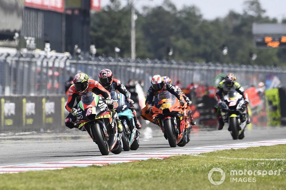 Espargaro “disappointed” KTM beat Aprilia to first MotoGP win