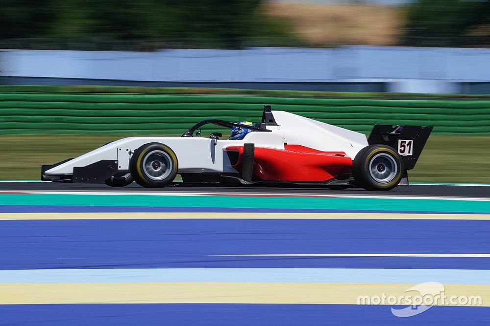 Formula Regional: DR Formula al top nei test di Misano