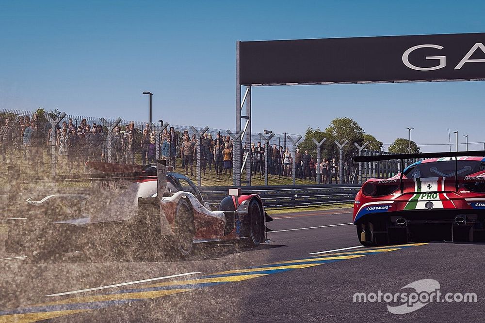 #7 Toyota Gazoo Racing Oreca 07 LMP2: Mike Conway, Kamui Kobayashi, Jose Maria Lopez, Maxime Brient, #51 Ferrari - AF Corse Ferrari 488 GTE: Nicklas Nielsen, Federico Leo, Kasper Stoltze, Amos Laurito