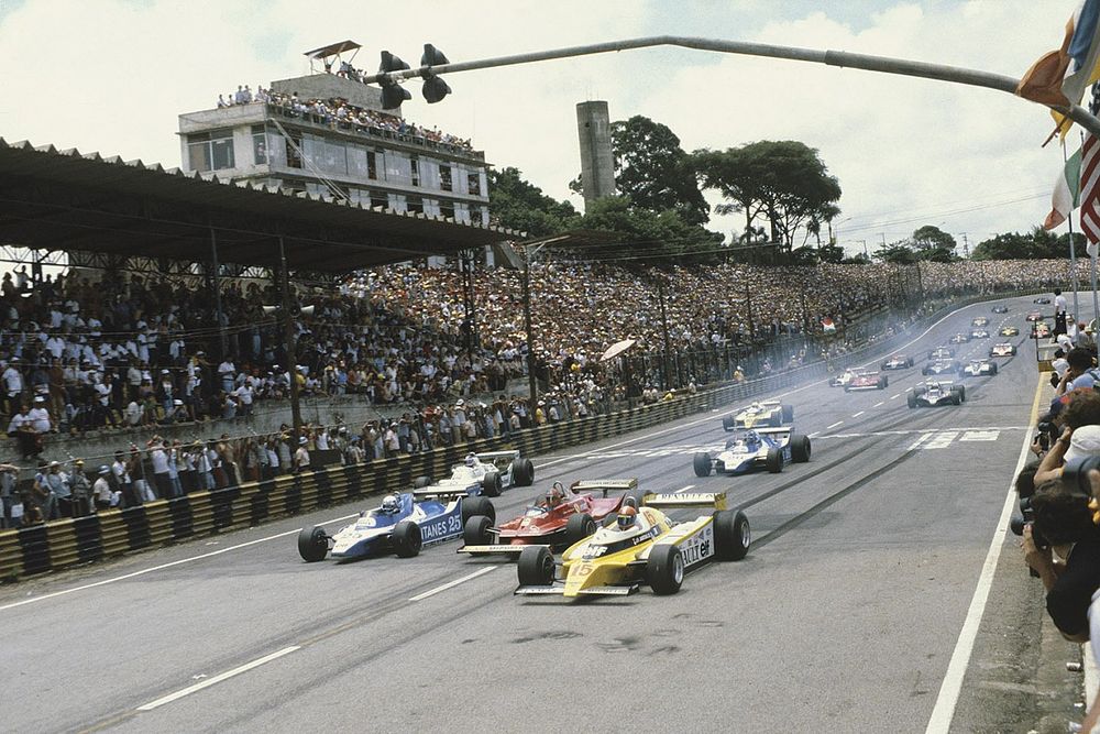 Quand les pilotes de F1 roulaient en plein hiver