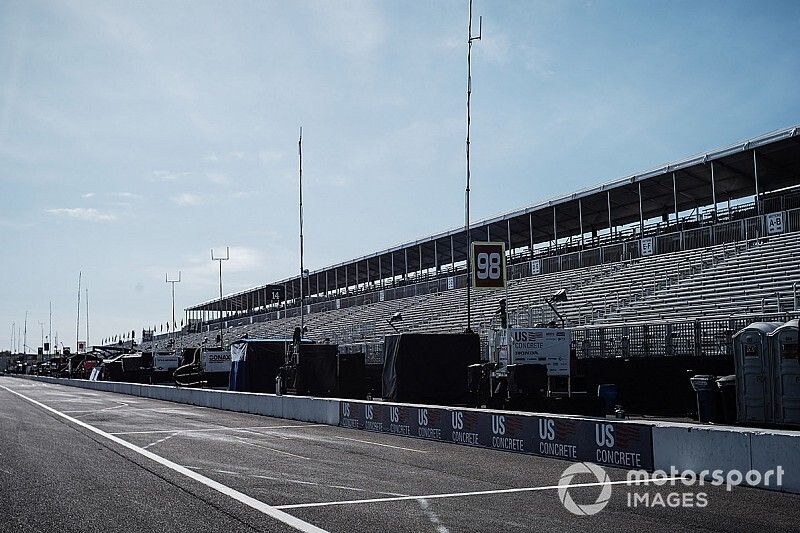 Empty Grandstands