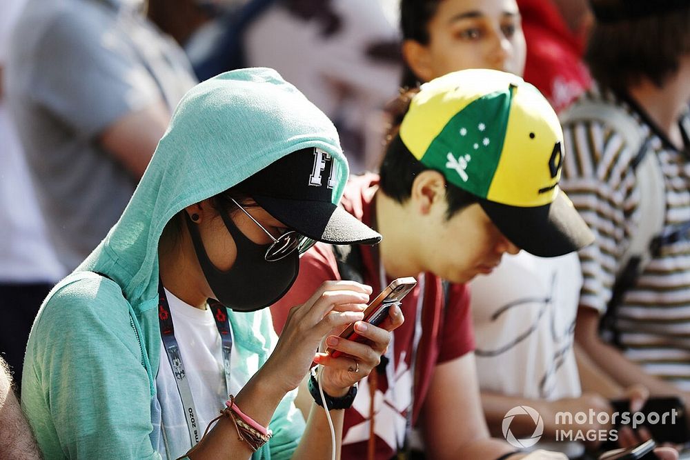 Fans en Albert Park