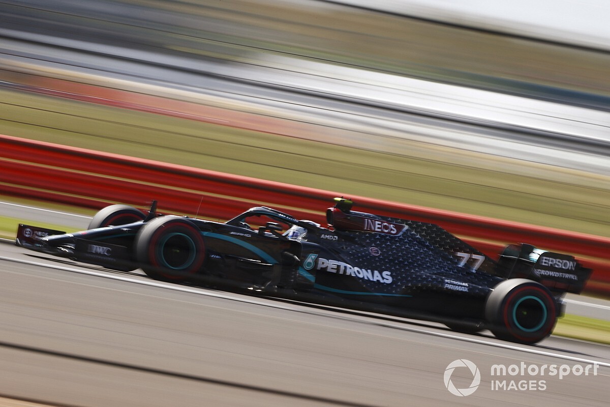 Bottas supera Hamilton e crava a pole para o GP dos 70 Anos da F1; Hulk brilha e é terceiro