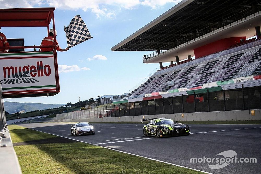 Linossi Francesca, Colombo Stefano, Ferrari Lorenzo, Mercedes AMG GT3 #27, Antonelli Motorsport