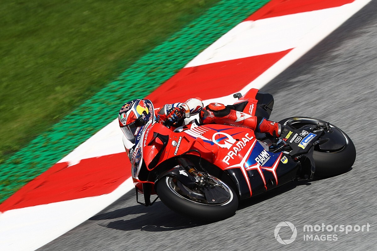 Styria MotoGP: Miller leads Ducati 1-2 in FP1