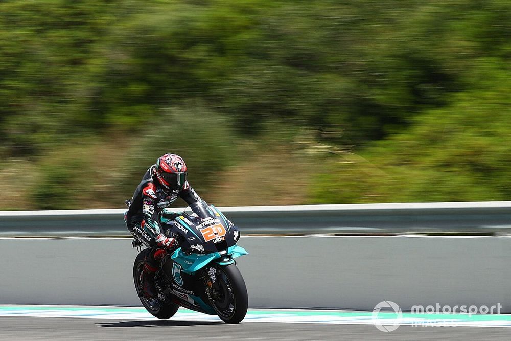 Quartararo start van pole-position tijdens Grand Prix van Spanje